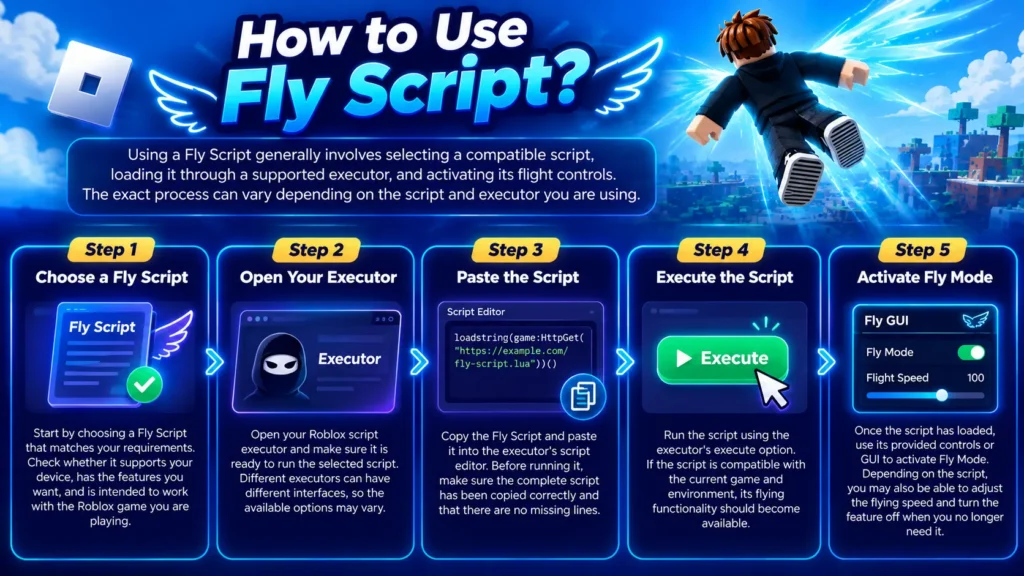 How to Use Fly Script